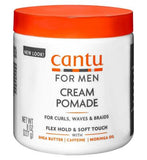 Cantu Mens Styling Cream Pomade Hair Care 227g - British product