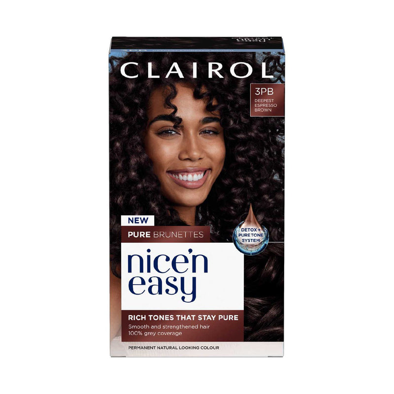 Clairol Permanent Hair Dye Deepest Espresso Brown - British product
