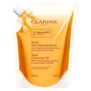 Clarins Total Cleansing Oil Refill 300ml (علامة تجارية بريطانية)