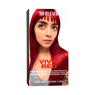 Bleach London Vivid Red Permanent Hair Colour Kit