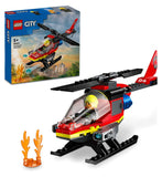 LEGO City Fire Rescue Helicopter 60411, UK version