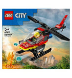 LEGO City Fire Rescue Helicopter 60411, UK version