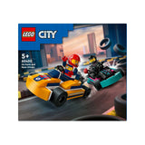 LEGO Go-Karts Race Drivers Set Orange Turquoise 5+, UK version