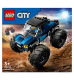 LEGO City Blue Monster Truck racing toy set, UK version