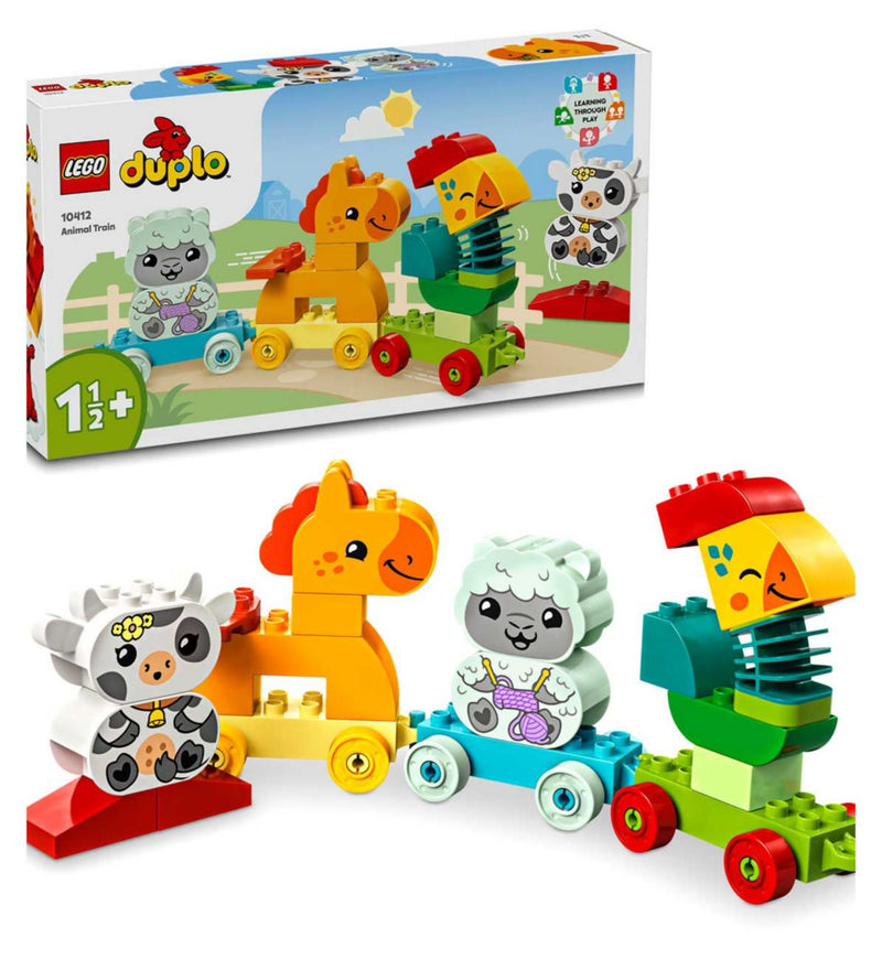 LEGO DUPLO My First Animal Train Toy Set, UK version
