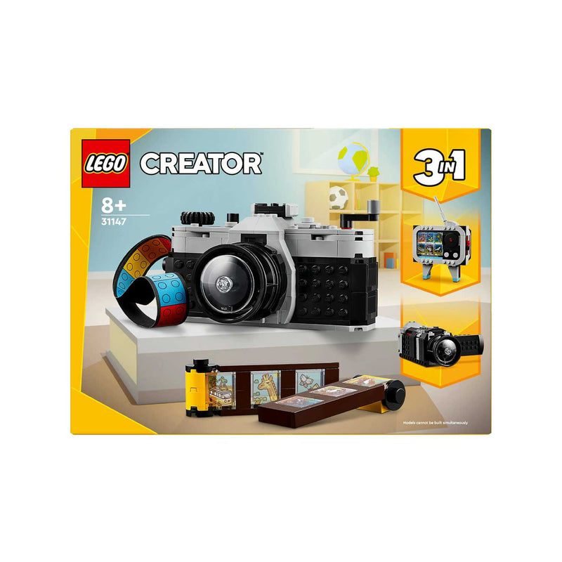 LEGO Creator 3in1 Retro Camera Building Set Ages 8+, UK version