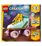 LEGO Creator 3in1 Retro Roller Skate Toy Set