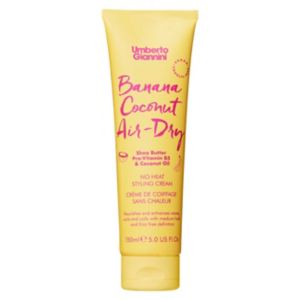 Boots Umberto Giannini Banana Coconut Air-Dry Hair Cream 150ml- Buy online at McGrocer