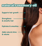 Nature Spell rosemary hair oil travel size 50ml, imported from the UK