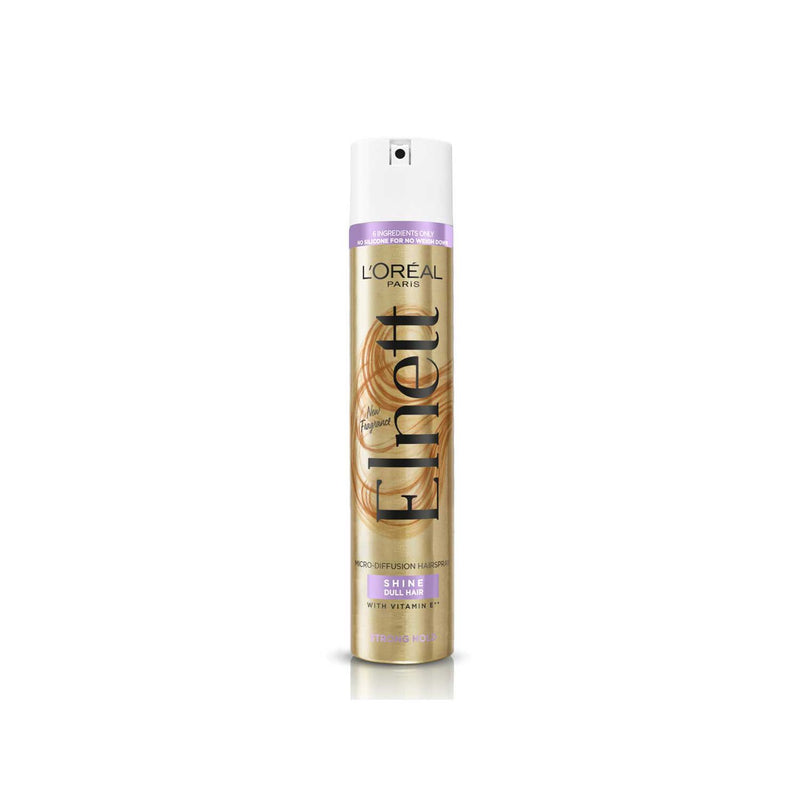 L'Oreal Paris Elnett hairspray strong hold 400ml, UK version