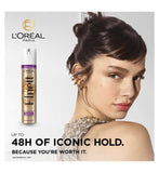 L'Oreal Elnett Hairspray Damaged Hair Argan Oil 75ml, imported from the UK