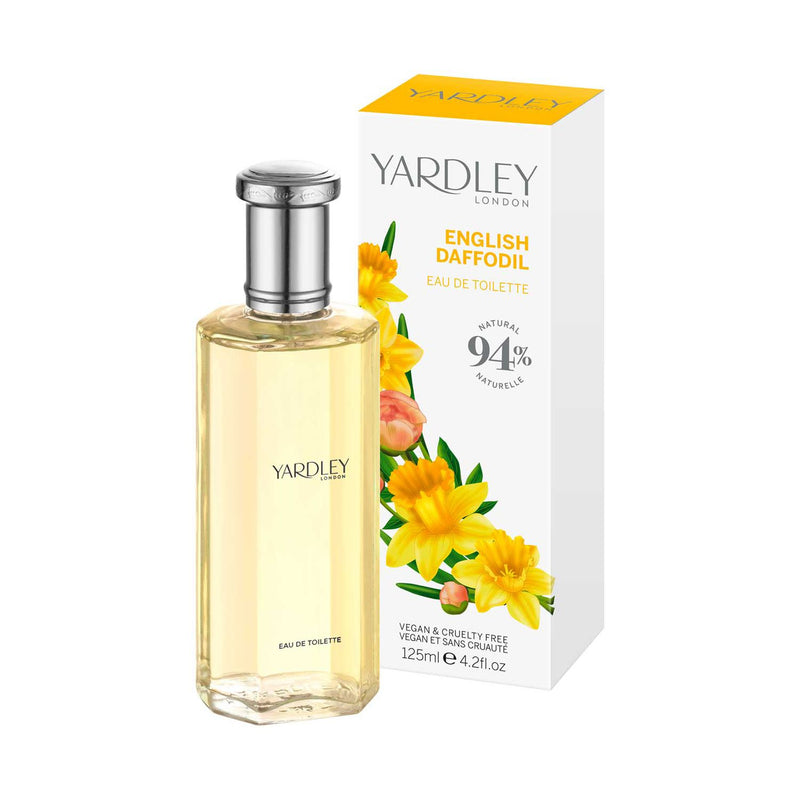 Yardley English Daffodil Eau de Toilette 125ml (British brand)