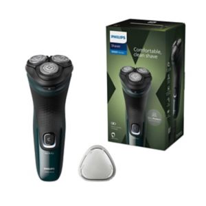 Philips Electric Shaver Series 3000X dark green - imported from the UK