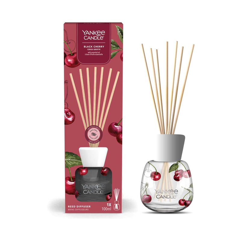 Yankee Candle Reed Diffuser Black Cherry 100ml (British brand)