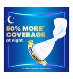 Always Infinity FlexProtect sanitary towels Night Extra 9 pack - British product