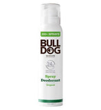 Bulldog Skincare Original Spray Deodorant - 24 Hour Protection Fresh Scent 125ml