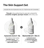 The Ordinary skincare set Skin Support, imported from the UK