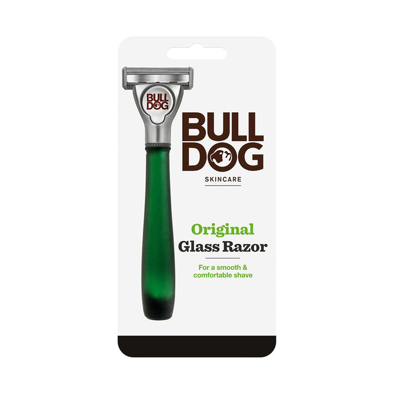 Bulldog Glass Razor For Men Handle 1 Blade Refill - British product