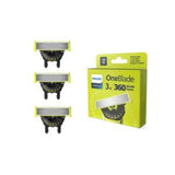 Philips OneBlade 360 Replacement Face Blades 3 Pack, UK version