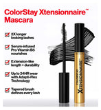 Revlon ColorStay Xtensionnaire waterproof mascara Blackest Black 8ml - British product