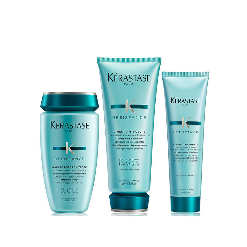 Kérastase Resistance Trio Set hair treatment (British brand)