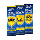 Boots Dual Defence nasal spray 3 pack bundle 60ml - British product