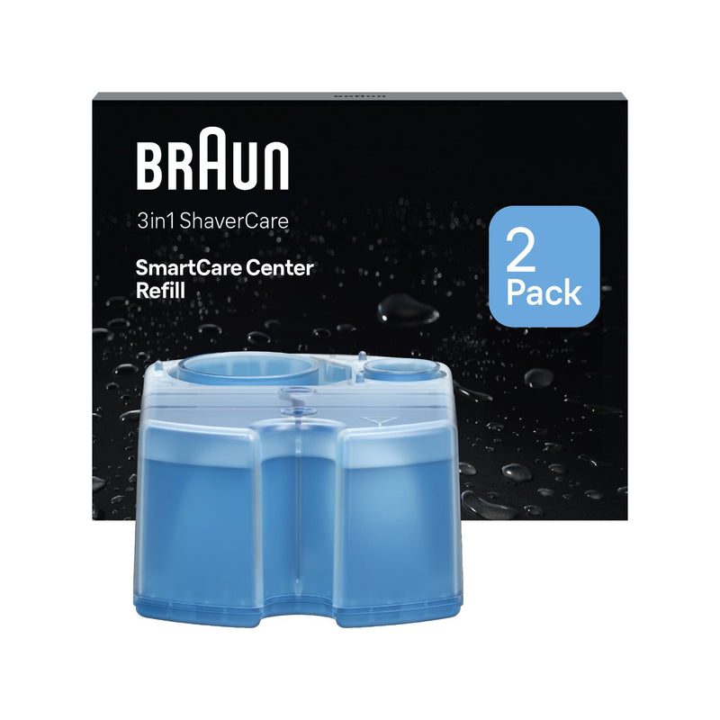 Braun ShaverCare SmartCare Refill Cartridges 2 Pack - British product