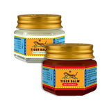Tiger Balm Red and White Ointment 19g bundle (British brand)