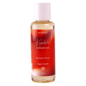 Ann Summers Kussbares Massageöl Erdbeergeschmack 100ml