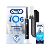 Oral-B iO6 Electric Toothbrush with 4 Replacement Heads, imported from the UK