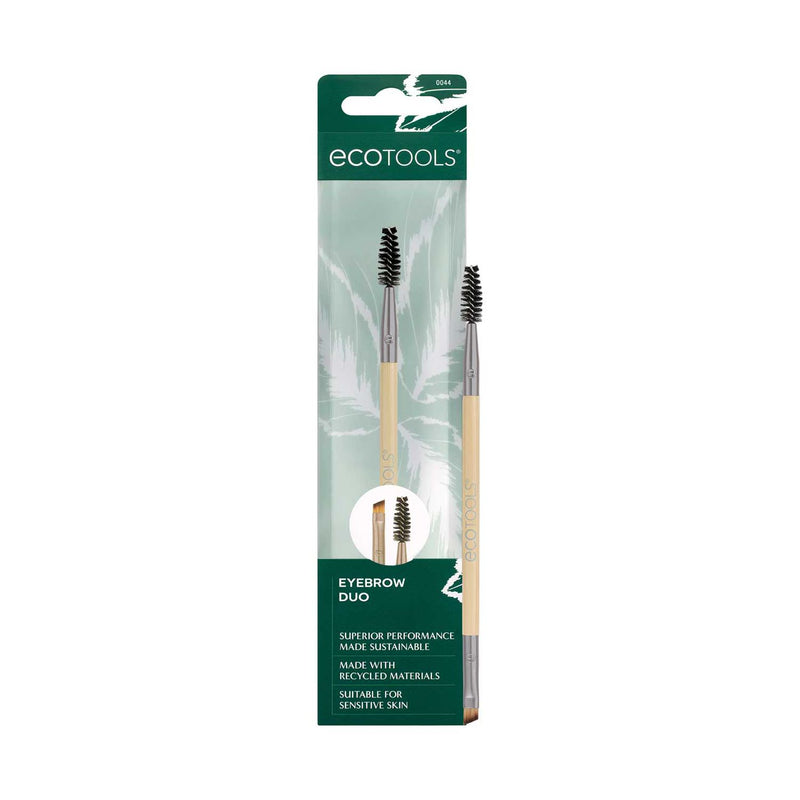 EcoTools Eye Brow Dual Brush with spoolie and angled brush - British product