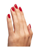 OPI Nail Strengthener Big Apple Red 15ml, imported from the UK