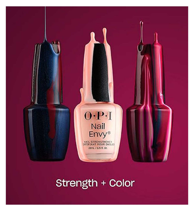 OPI Nail Strengthener Big Apple Red 15ml, imported from the UK
