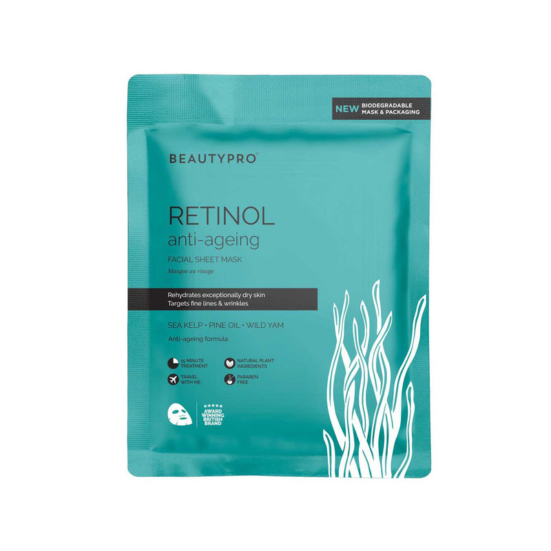 Beautypro anti-ageing facial sheet mask - British product