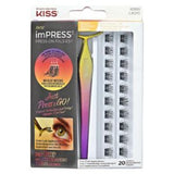 Boots KISS imPRESS Press-On False Eyelash Clusters Natural Kit- Buy online at McGrocer