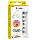 KISS single false eyelashes Style 12 lash strips, UK version