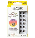 Kiss Impress Press On 01 Single Lashes 12