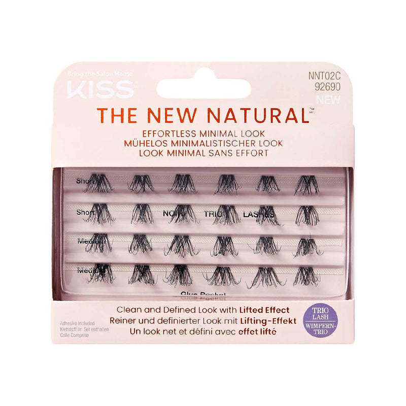 KISS false eyelashes trio cluster 02 imported from the UK