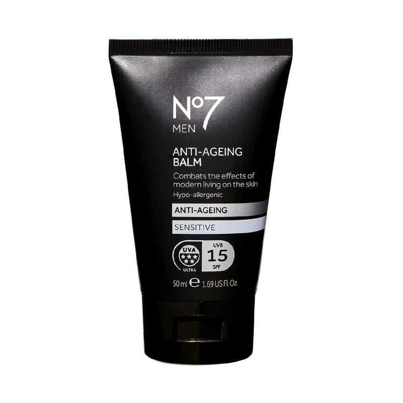 No7 Men Anti Ageing Balm SPF15 50ml, imported from the UK