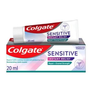 Colgate Sensitive Sofortige Linderung Reparatur Zahnschmelz-Stärkung Zahnpasta 20ml