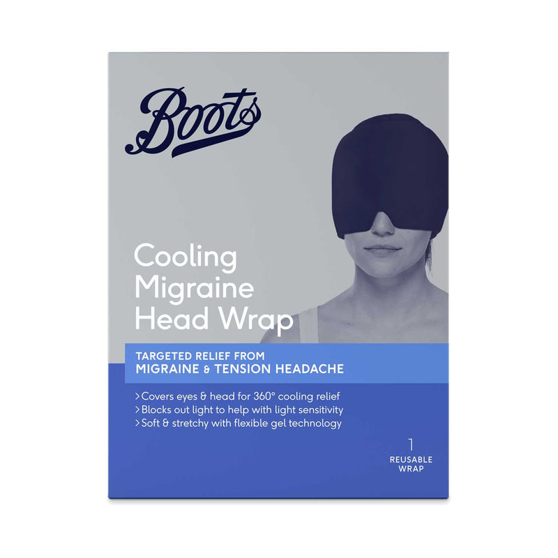 Boots Cooling Migraine Head Wrap (British brand)
