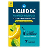 Boots Liquid I.V. Hydration Multiplier Lemon Lime Electrolyte Powder Mix 15 Sachets- Buy online at McGrocer