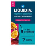 Boots Liquid I.V. Hydration Multiplier Electrolyte Powder Mix Passion Fruit 6 Sachets- Buy online at McGrocer