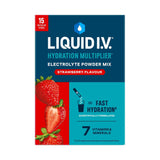 Liquid I.V. Strawberry Electrolyte Powder Mix 15 Sachets, UK version