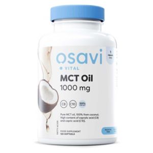 Osavi MCT Oil 1000mg 120 softgels (British brand)