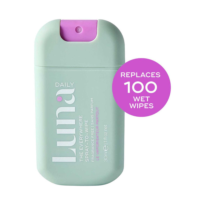 Luna Daily Body Cleansing Spray Fragrance Free 30ml, UK version