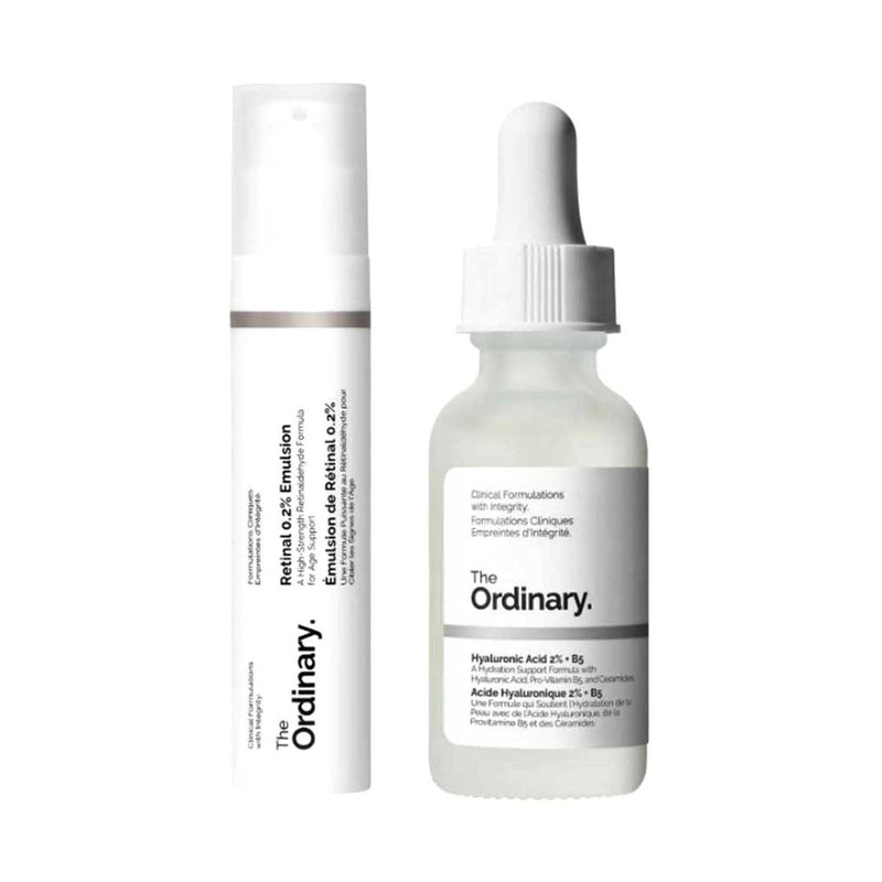 The Ordinary resurface hydrate skincare bundle, imported from the UK