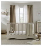 CuddleCo Clara cot bed in cashmere finish - British product