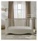 CuddleCo Clara cot bed in cashmere finish - British product