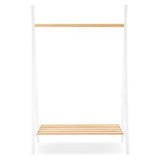 CuddleCo Nola clothes rail white natural - British product